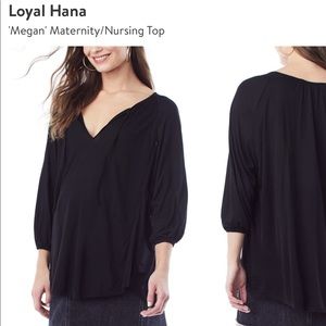 Loyal Hana ‘Megan’ Maternity/Nursing Top - Medium